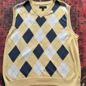 Club Room argyle vest